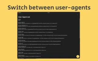 WAS: User-Agent Switcher Icon