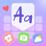 Cool Themes & Fonts: Cute Text Icon
