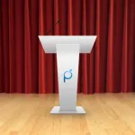 Public Speaking Teleprompter Icon