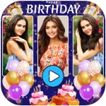 Birthday Video Maker Song 2025 Icon