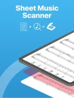 Sheet Music Scanner Icon