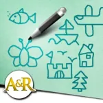 Learning to Draw - Drawing and Coloring for Kids Icon