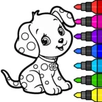 Drawing for Kids: Coloring App Icon