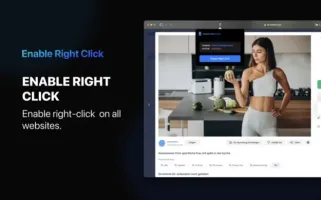 Enable Right Click for Safari Icon