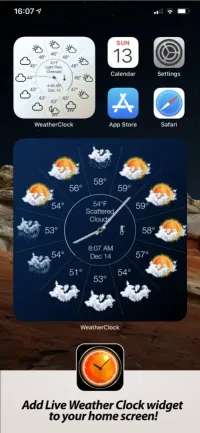 Weather Clock Widget 3.2 Screenshot