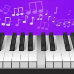 AI Piano Magic Keyboard Icon