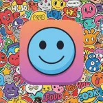 Sticker Fun & Emoji Maker Icon
