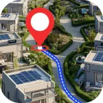 Live Satellite Earth View Icon