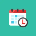 Watch Calendar - Monthly Icon