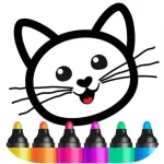 Drawing Games Apps for Kids Icon