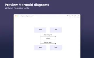 MarkChart - Mermaid Editor Icon