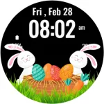 Happy Easter Watch Face Icon