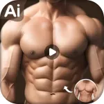 AI Six Pack Abs Photo Editor Icon