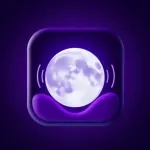 White Noise With Night Light Icon