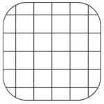 Grid Drawing Tool for Artists Icon