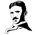 Nikola Tesla. Biography. Icon