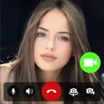 Prank Video Call HD: Fake Chat Icon