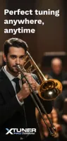 Perfect Trombone Tuner Icon
