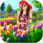 Garden photo editor : Blend Me Icon
