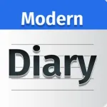 Diary With Lock, Photo + Icon