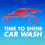 Time to Shine Car Wash Icon