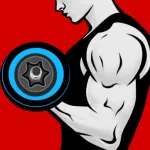 Dumbbell Workout: Gym & Home Icon