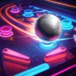 Exciting Neon Pinball Icon