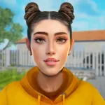 Schoolgirl Stealth Runaway Sim Icon