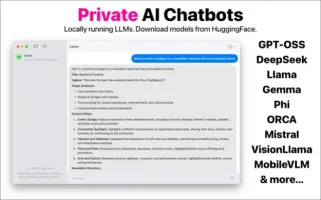 OfflineLLM: Private AI Chat Icon
