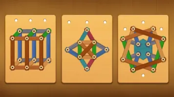 Screw Nuts - Wood Bolts Icon