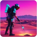 Gold Finder and metal detector Icon