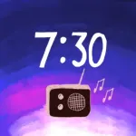 Bedside Radio: Clock Radio Icon