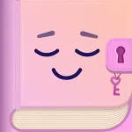 Daily Journal: Diary with Lock Icon