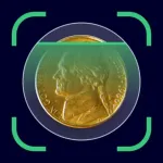 Coin Identifier. Value Checker Icon