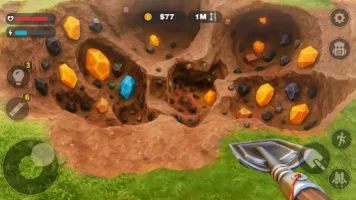 The Digging Game-Treasure Hunt Icon