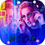 Neon Effect Photo Editor Icon