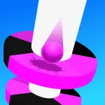 Crazy Helix Jump: Stack Bounce Icon