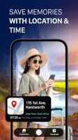 GPS Camera with Time Stamp Icon