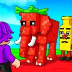 Strawberry Elephant Brainzot Icon