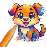 Pop Color: Painting & Coloring Icon
