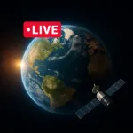 Live World Map: Satellite View Icon