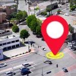 GPS Satellite Map, Live Camera Icon