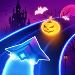 Beat Rush: Cyber Neon Rhythm Icon