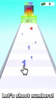 Number Merge Run : Shooting Icon