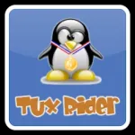 Tux Rider Icon