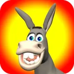 Talking Donald Donkey Icon