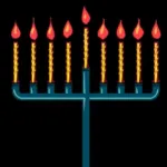 Menorah - Chanukah - חנוכה Icon